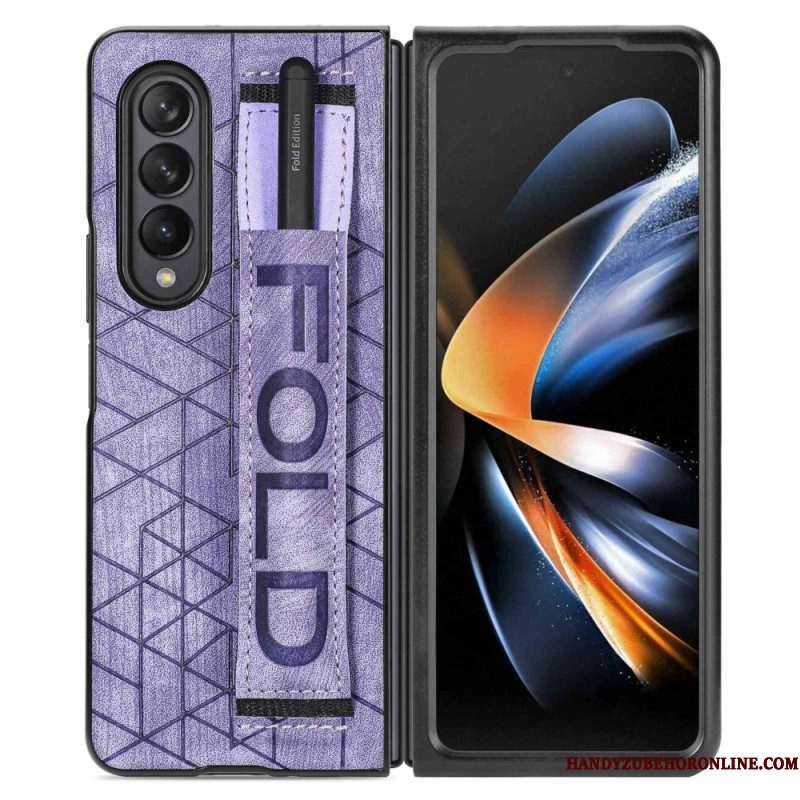 Hoesje voor Samsung Galaxy Z Fold 4 Suzanne Stylus Houder