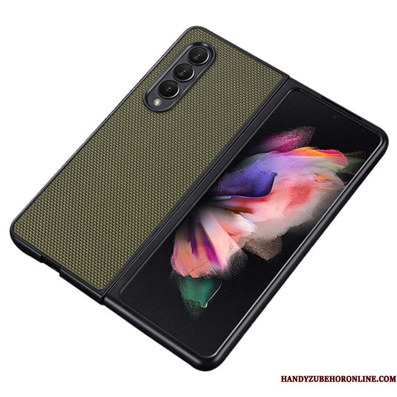 Hoesje voor Samsung Galaxy Z Fold 4 Zakelijk Resistent Kunstleer