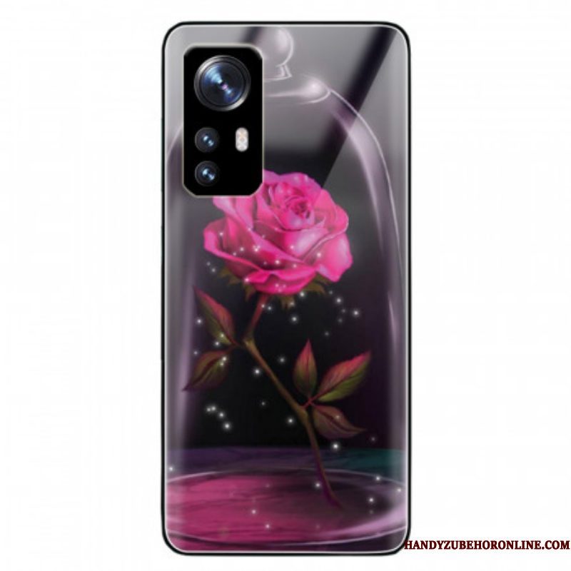 Hoesje voor Xiaomi 12 / 12X Magisch Roze Gehard Glas