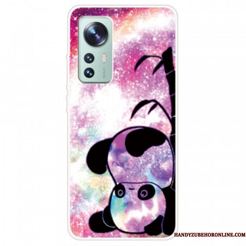 Hoesje voor Xiaomi 12 / 12X Panda En Bamboe