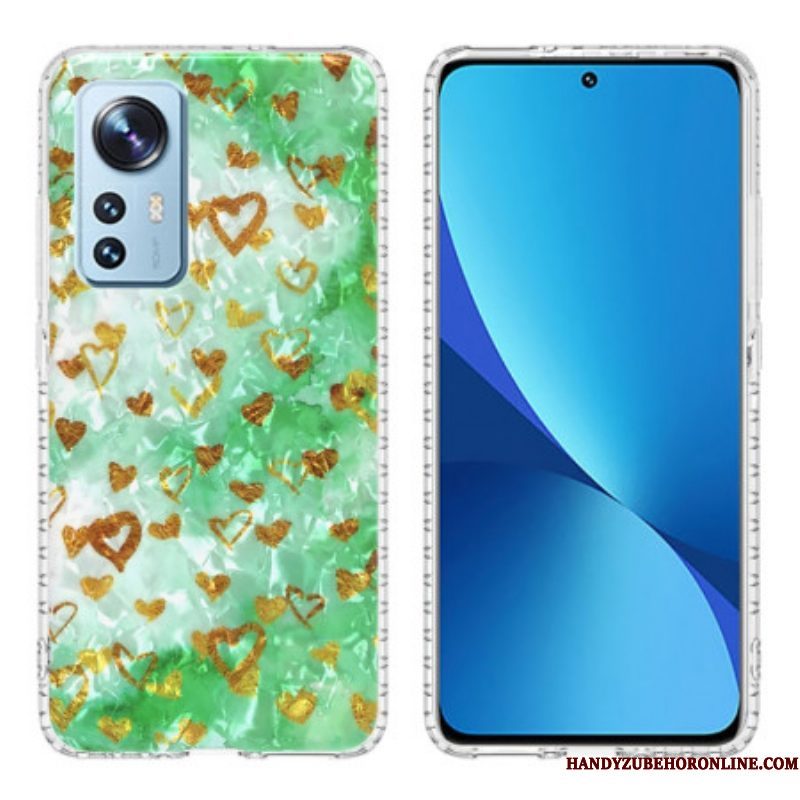 Hoesje voor Xiaomi 12 / 12X Stijlvolle Harten