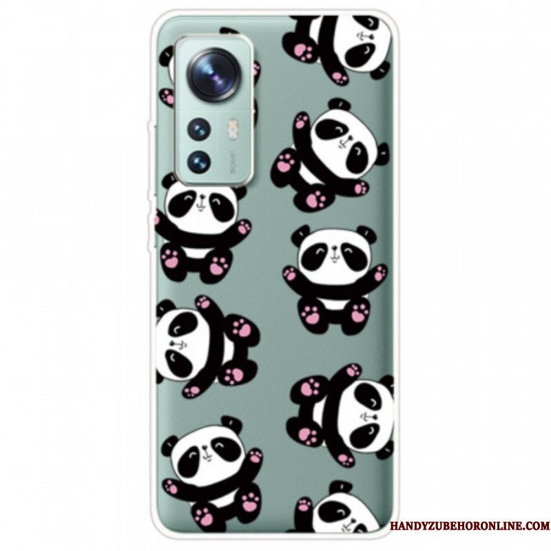 Hoesje voor Xiaomi 12 / 12X Top Panda's Plezier