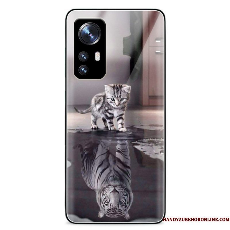 Hoesje voor Xiaomi 12 Pro Kittendroom Van Gehard Glas