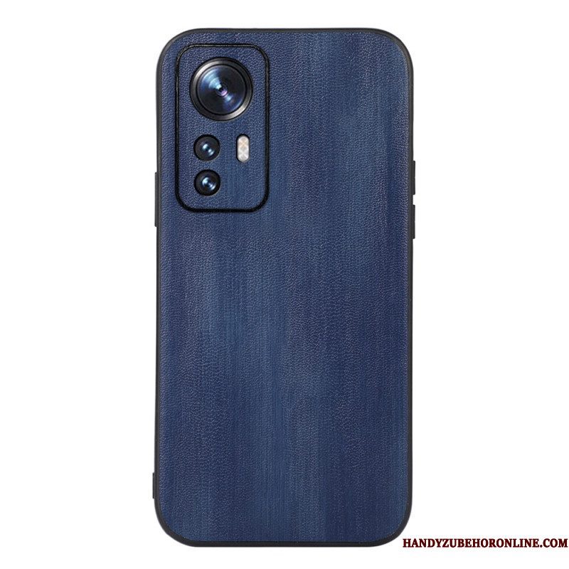 Hoesje voor Xiaomi 12 Pro Leren Styling