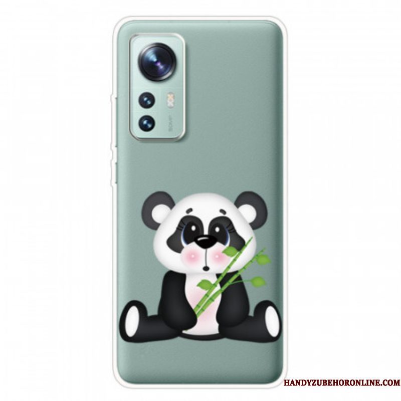 Hoesje voor Xiaomi 12 Pro Leuke Panda Siliconen