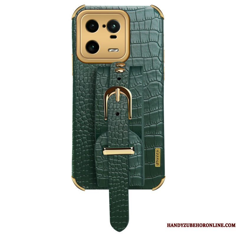 Hoesje voor Xiaomi 13 Pro Croco Band