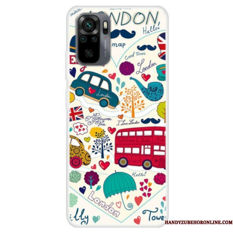 Hoesje voor Xiaomi Redmi Note 10 / 10S Het Londense Leven