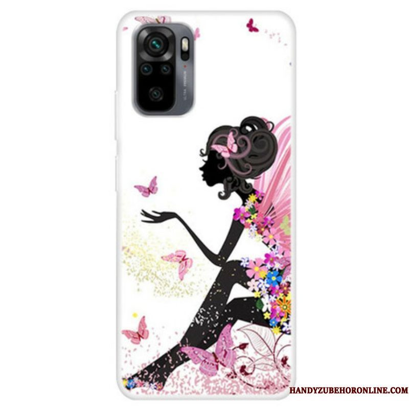 Hoesje voor Xiaomi Redmi Note 10 / 10S Vlinder Dame