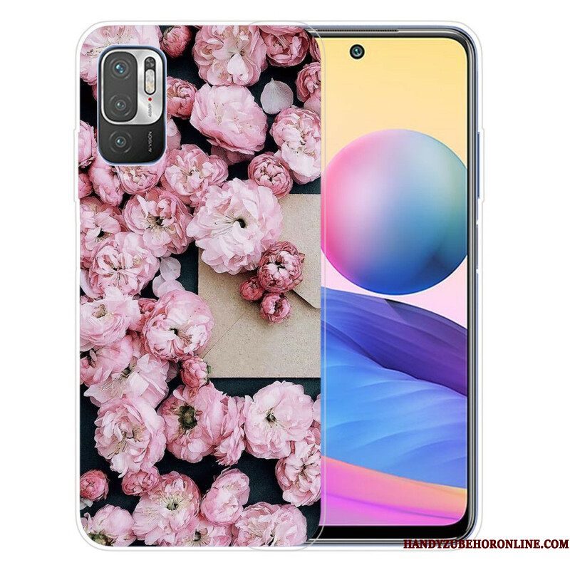 Hoesje voor Xiaomi Redmi Note 10 5G Intense Bloemen