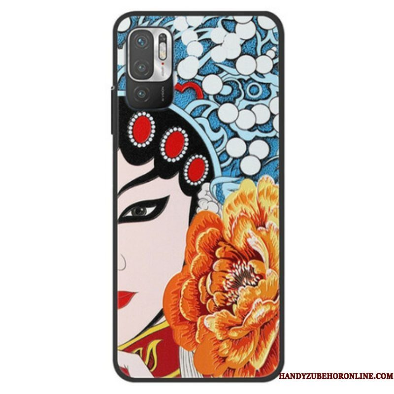 Hoesje voor Xiaomi Redmi Note 10 5G Peking Opera