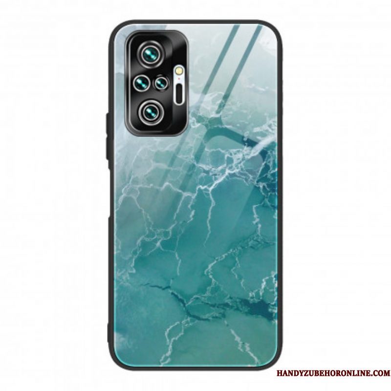 Hoesje voor Xiaomi Redmi Note 10 Pro Designkleuren Gehard Glas