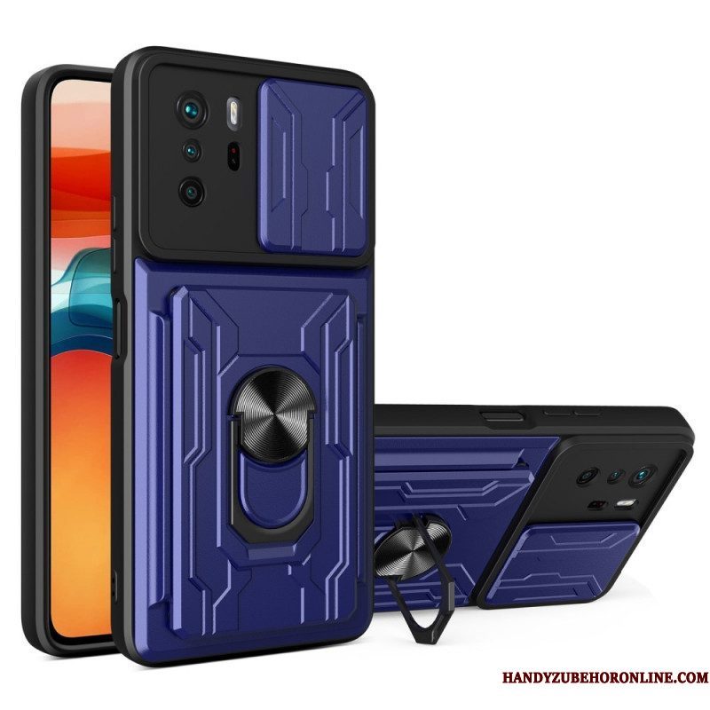 Hoesje voor Xiaomi Redmi Note 10 Pro Houder & Lensbeschermer & Houder