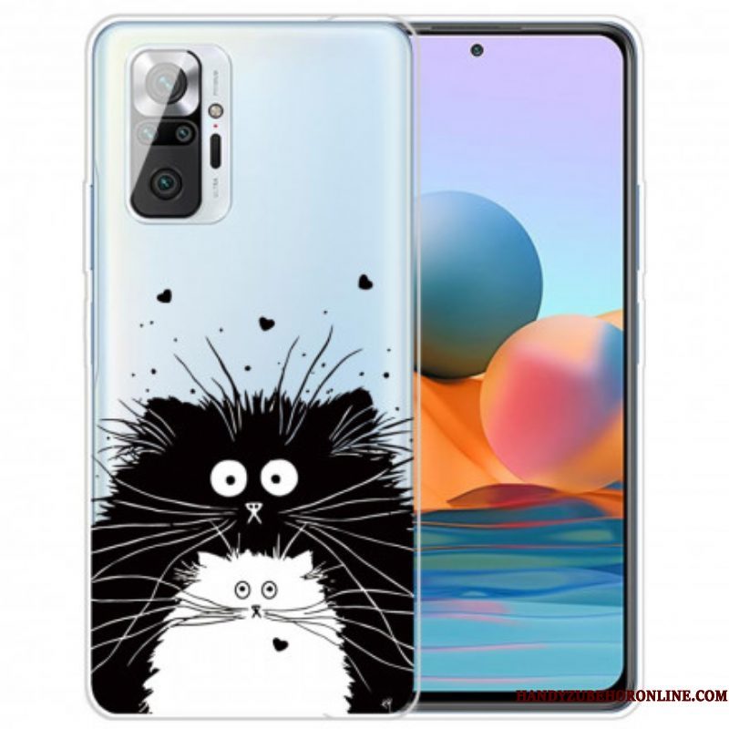 Hoesje voor Xiaomi Redmi Note 10 Pro Kijk Naar De Katten