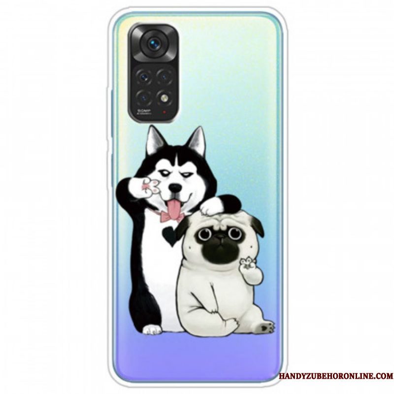 Hoesje voor Xiaomi Redmi Note 11 / 11S Grappige Honden