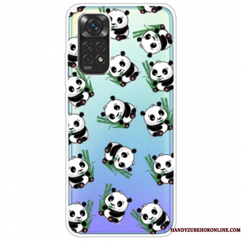 Hoesje voor Xiaomi Redmi Note 11 / 11S Kleine Panda's