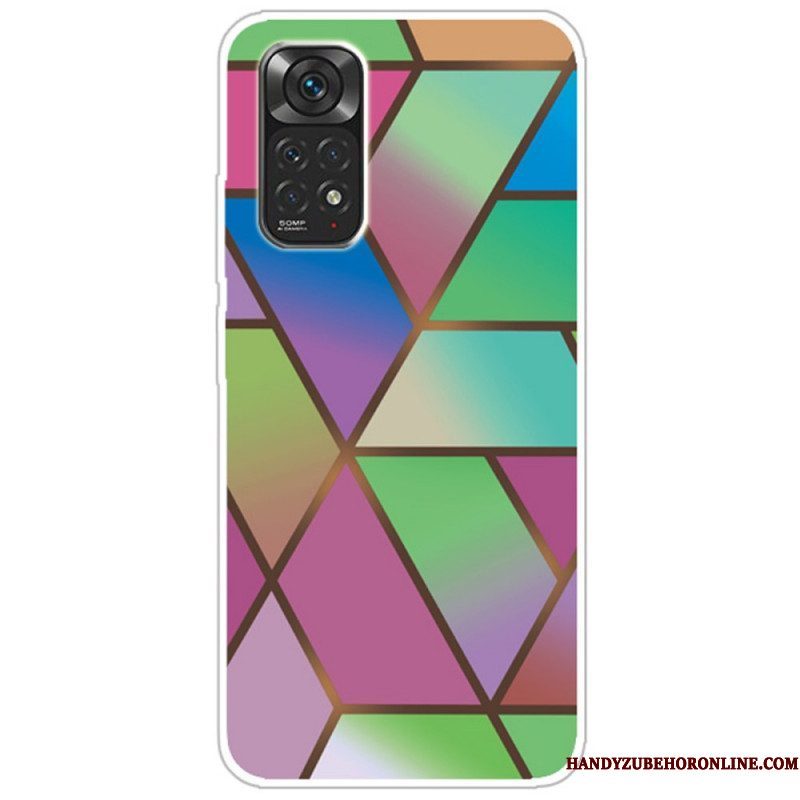 Hoesje voor Xiaomi Redmi Note 11 / 11S Marmeren Figuren