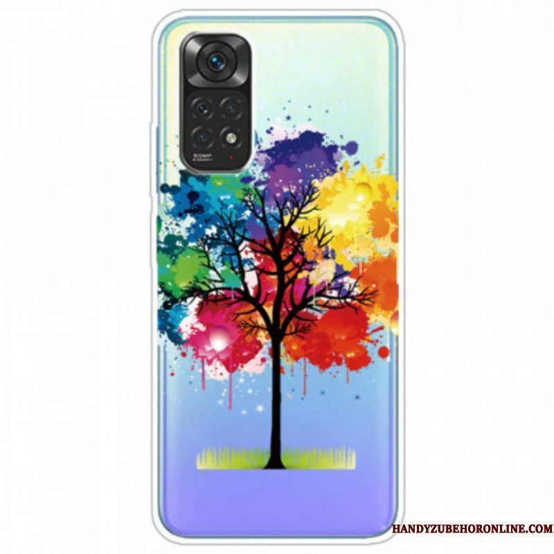 Hoesje voor Xiaomi Redmi Note 11 / 11S Naadloze Aquarel Boom