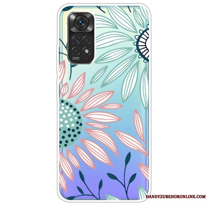 Hoesje voor Xiaomi Redmi Note 11 / 11S Naadloze Bloem