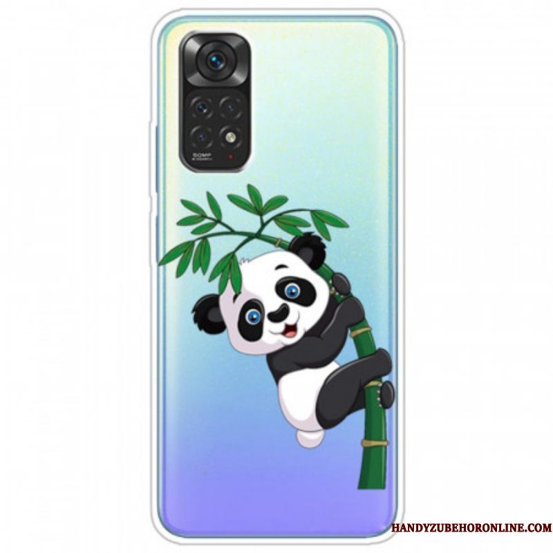 Hoesje voor Xiaomi Redmi Note 11 / 11S Panda Op Bamboe