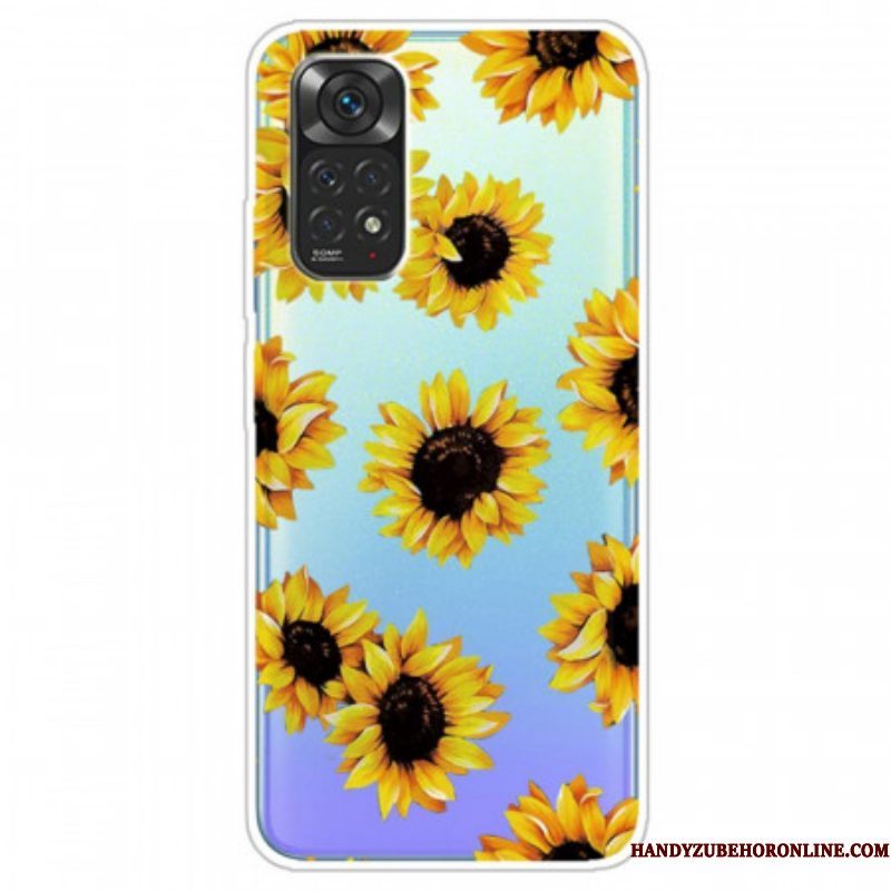 Hoesje voor Xiaomi Redmi Note 11 / 11S Zonnebloemen