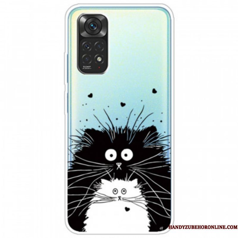 Hoesje voor Xiaomi Redmi Note 11 Pro / 11 Pro 5G Kijk Naar De Katten