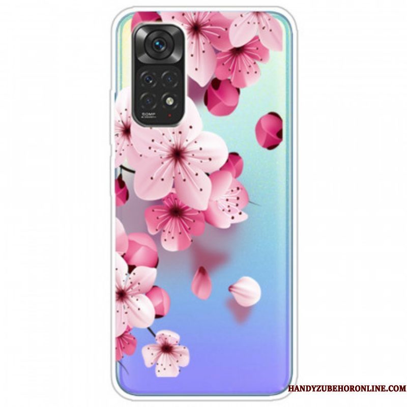 Hoesje voor Xiaomi Redmi Note 11 Pro / 11 Pro 5G Kleine Roze Bloemen