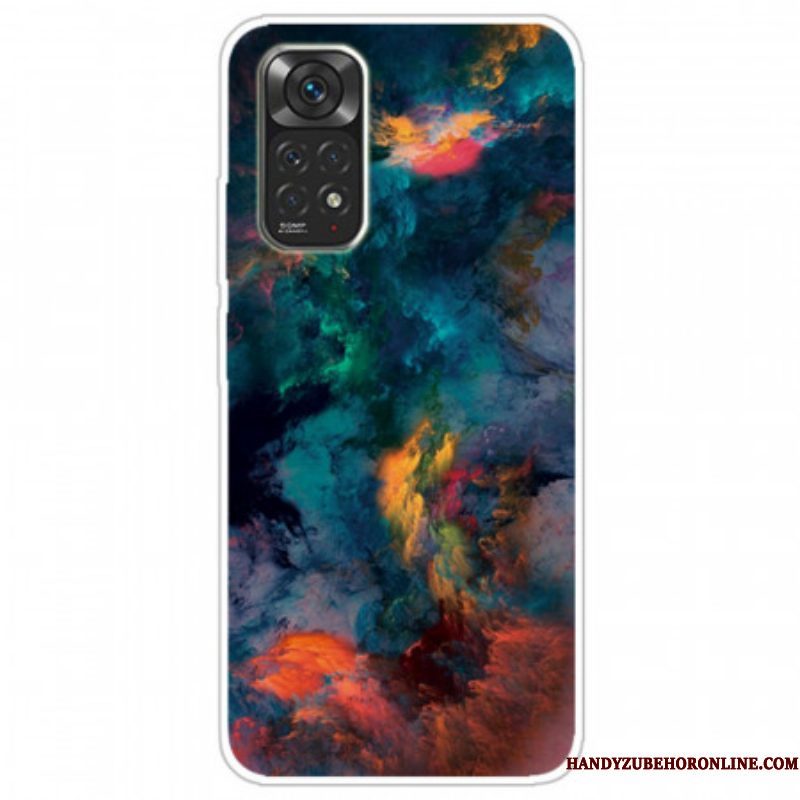 Hoesje voor Xiaomi Redmi Note 11 Pro / 11 Pro 5G Kleurrijke Wolken