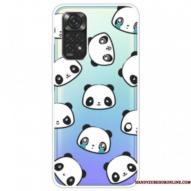 Hoesje voor Xiaomi Redmi Note 11 Pro / 11 Pro 5G Sentimentele Panda's