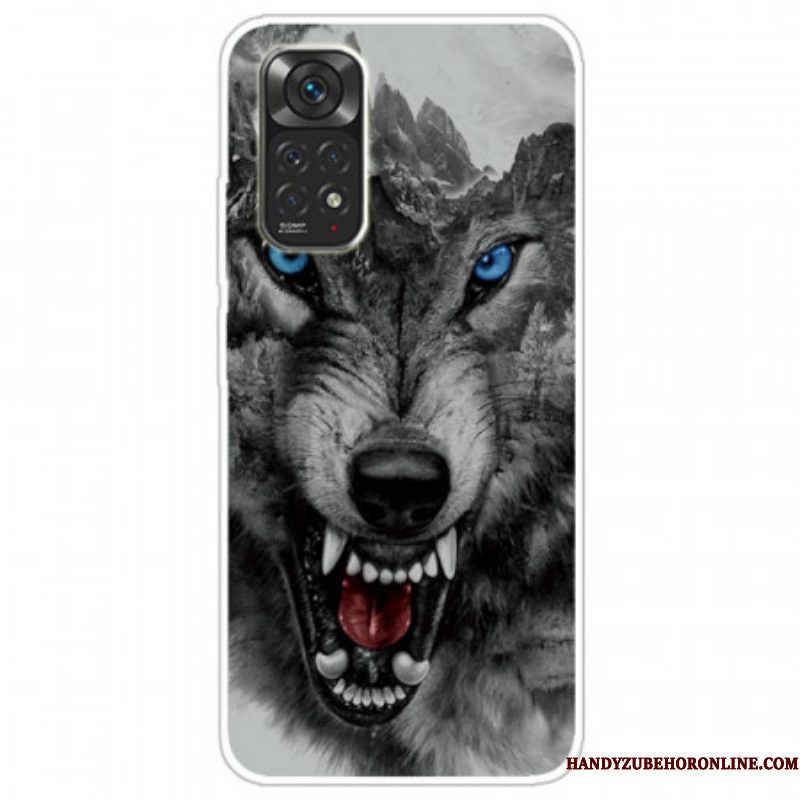 Hoesje voor Xiaomi Redmi Note 11 Pro / 11 Pro 5G Woeste Wolf