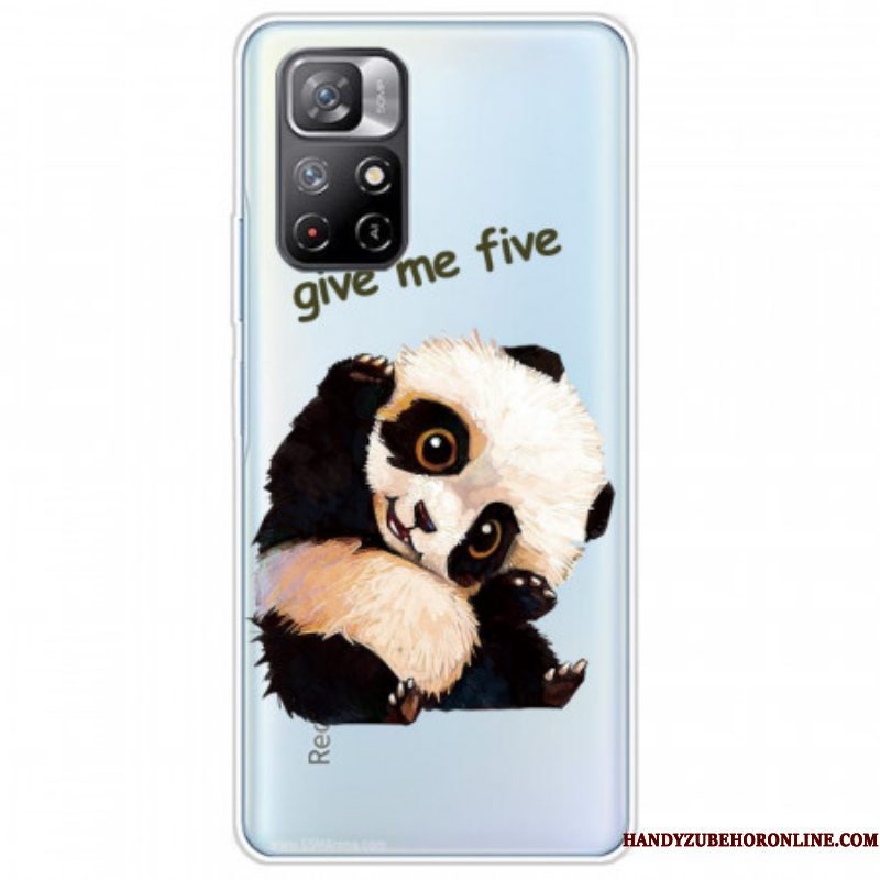 Hoesje voor Xiaomi Redmi Note 11 Pro Plus 5G Panda Geef Me Vijf