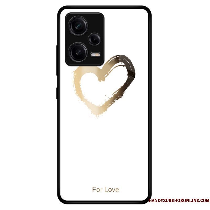 Hoesje voor Xiaomi Redmi Note 12 Pro Hart Van Gehard Glas