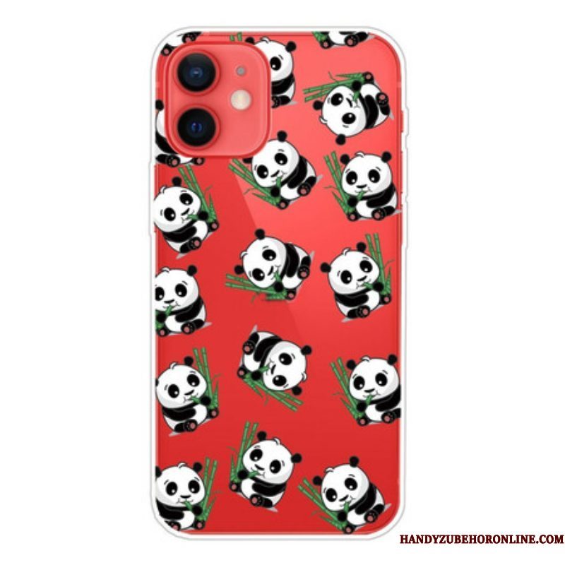 Hoesje voor iPhone 13 Mini Kleine Panda's