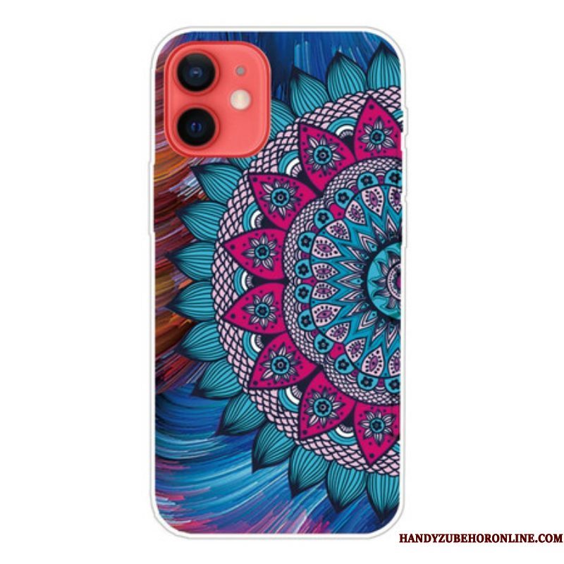 Hoesje voor iPhone 13 Mini Kleurrijke Mandala