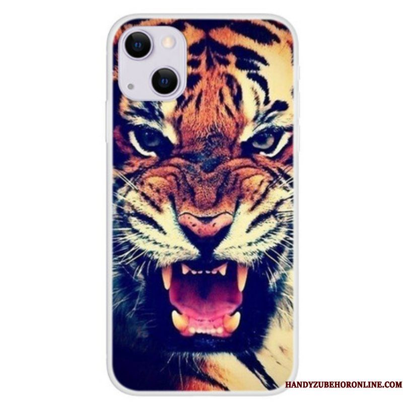 Hoesje voor iPhone 13 Mini Voorste Tijger