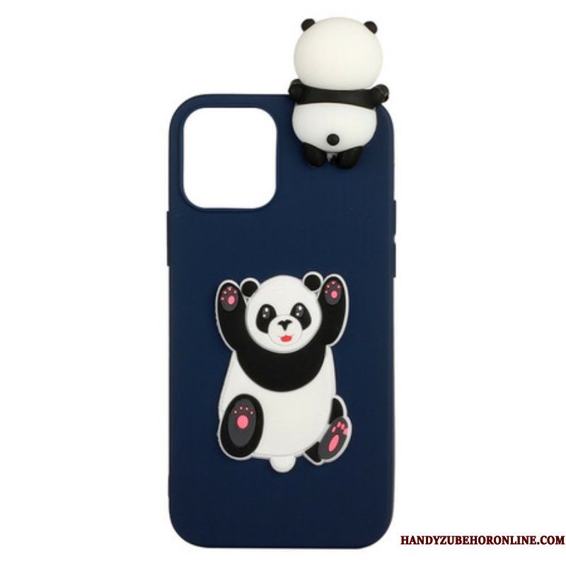 Hoesje voor iPhone 13 Pro Dikke Panda 3d