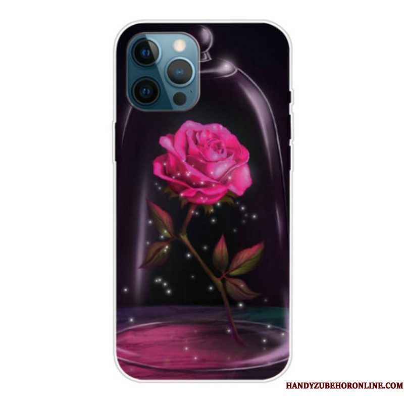 Hoesje voor iPhone 13 Pro Magisch Roze