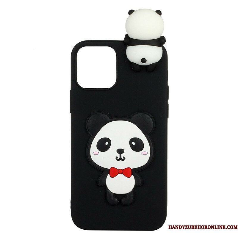 Hoesje voor iPhone 13 Pro Max De 3d-panda