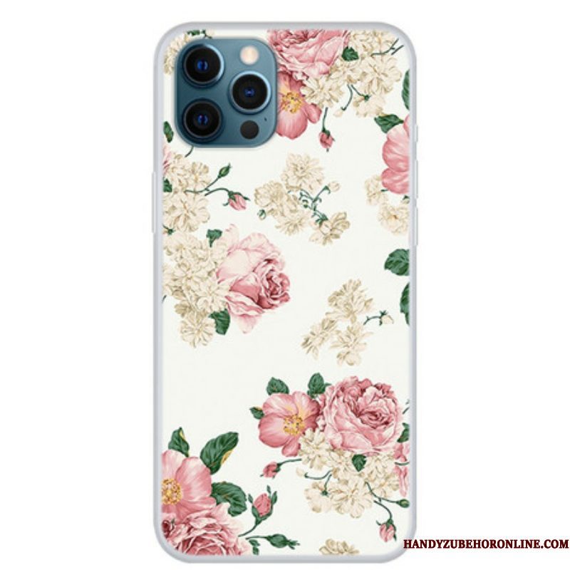 Hoesje voor iPhone 13 Pro Max Vrijheid Bloemen