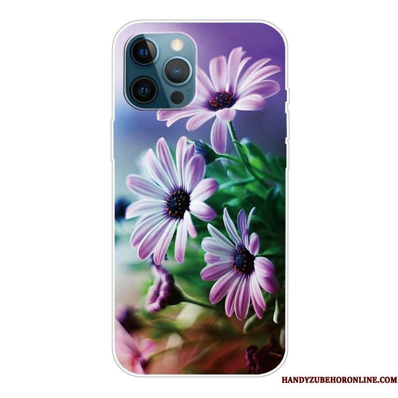 Hoesje voor iPhone 13 Pro Realistische Bloemen