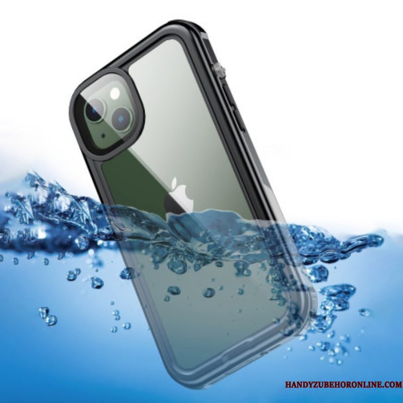 Hoesje voor iPhone 14 Plus Waterbestendig Transparant