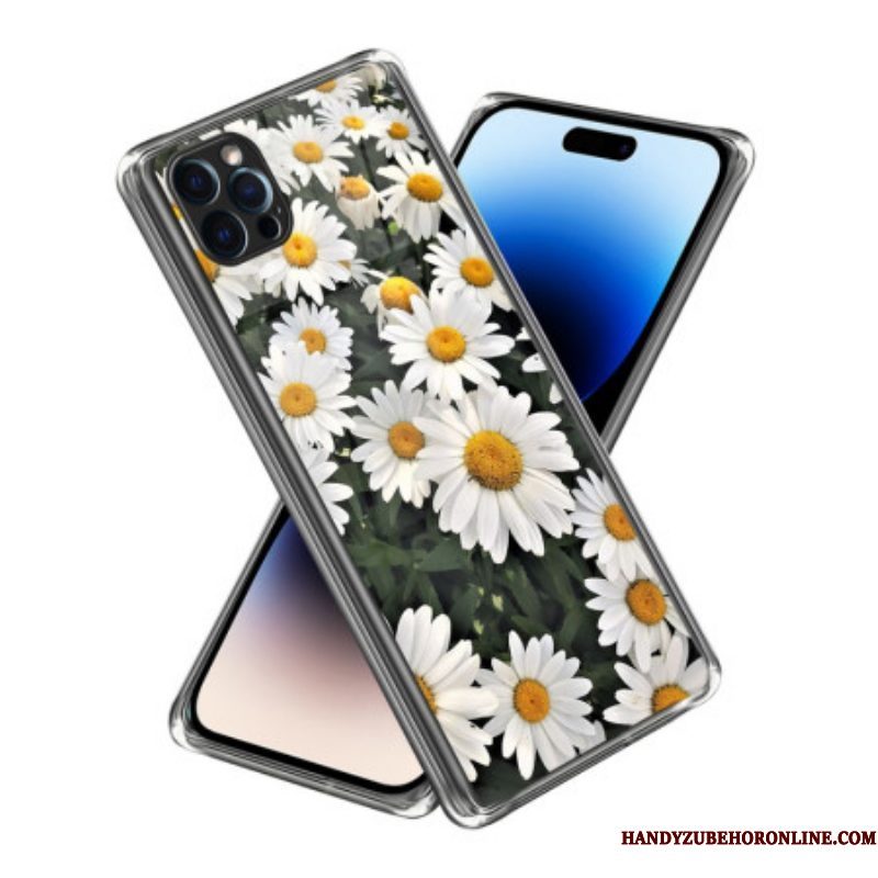 Hoesje voor iPhone 14 Pro Max Madeliefje