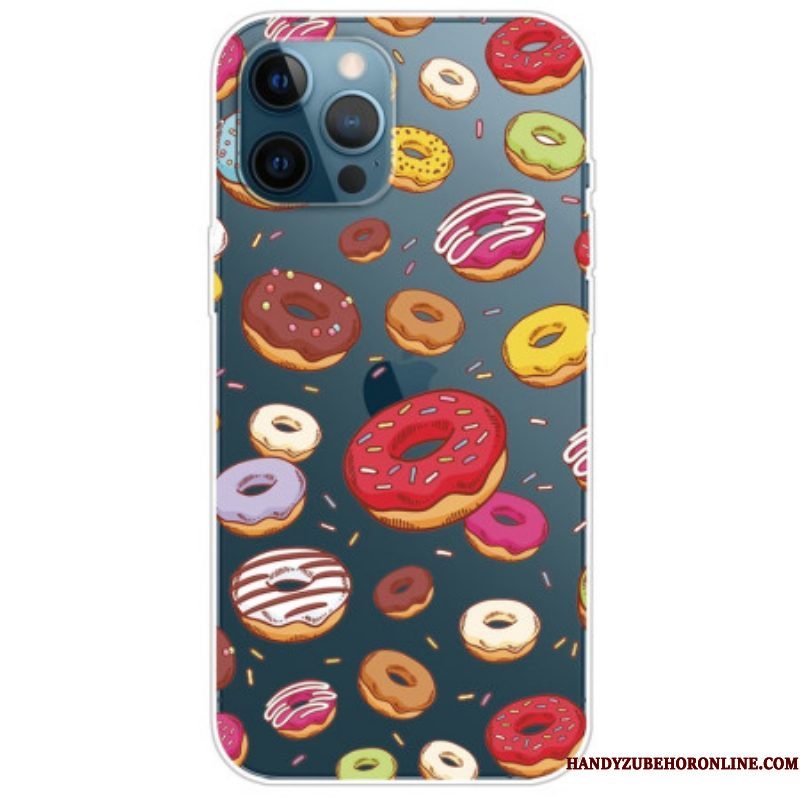 Hoesje voor iPhone 14 Pro Naadloze Donuts