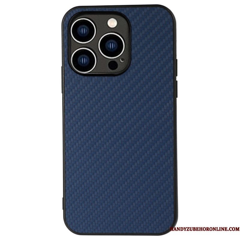 Hoesje voor iPhone 14 Pro Premium Koolstofvezel