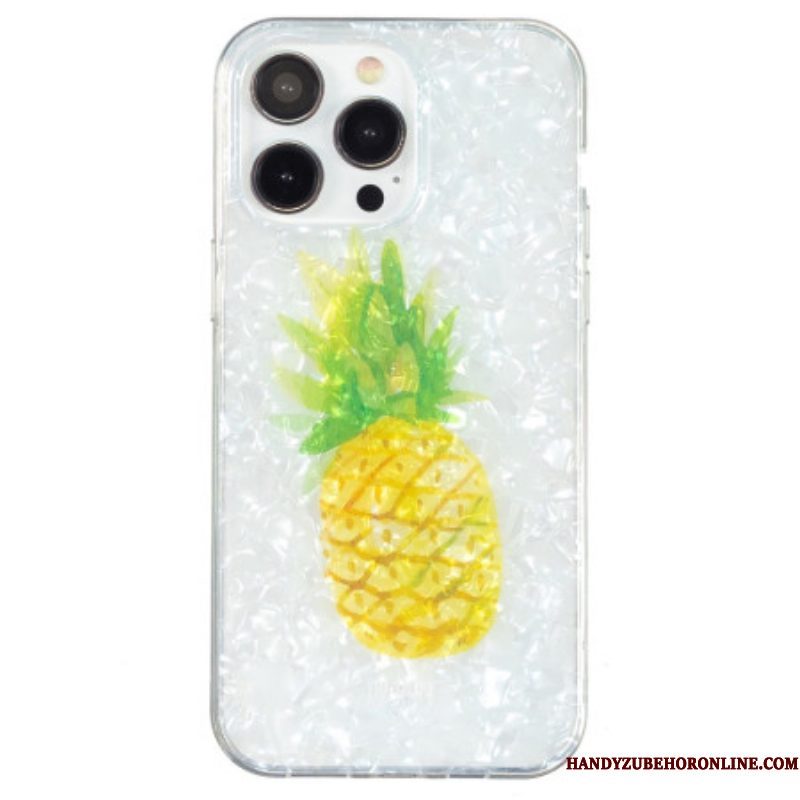 Hoesje voor iPhone 15 Pro Ananas