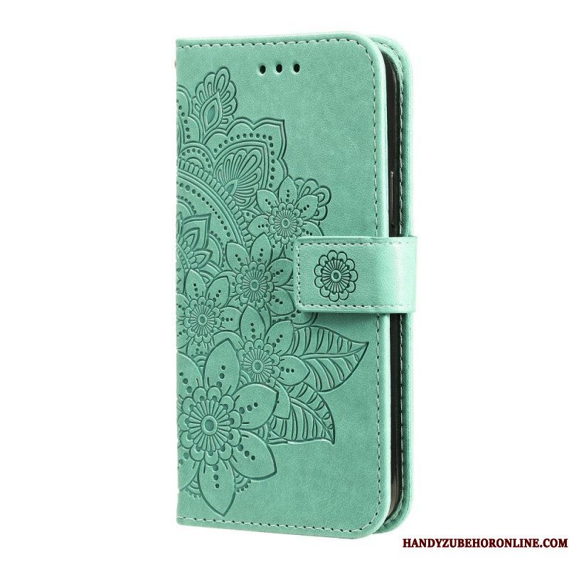 Leren Hoesje voor Motorola Edge 20 Pro Mandala