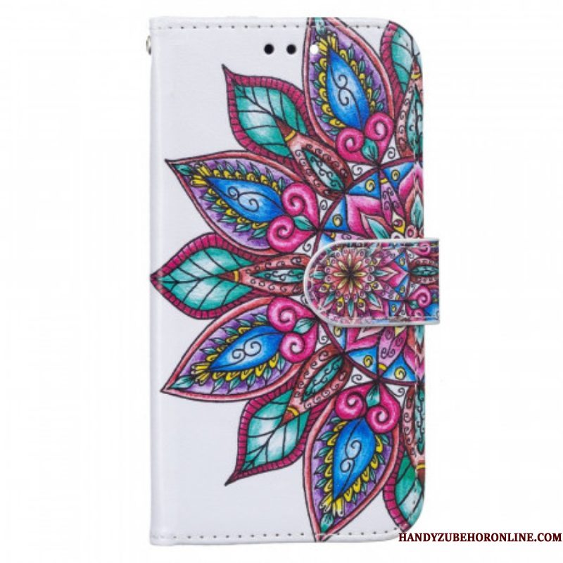 Leren Hoesje voor Samsung Galaxy A13 5G / A04s Leer Textuur