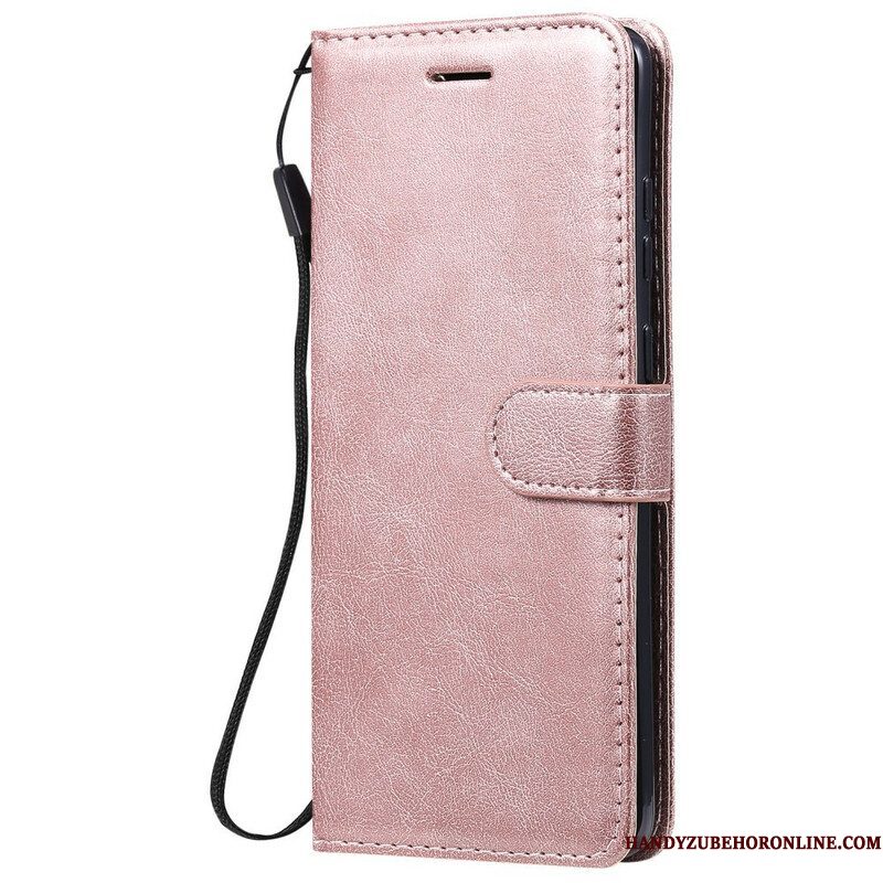 Leren Hoesje voor Samsung Galaxy S20 Plus / S20 Plus 5G Met Ketting Strappy Leereffect