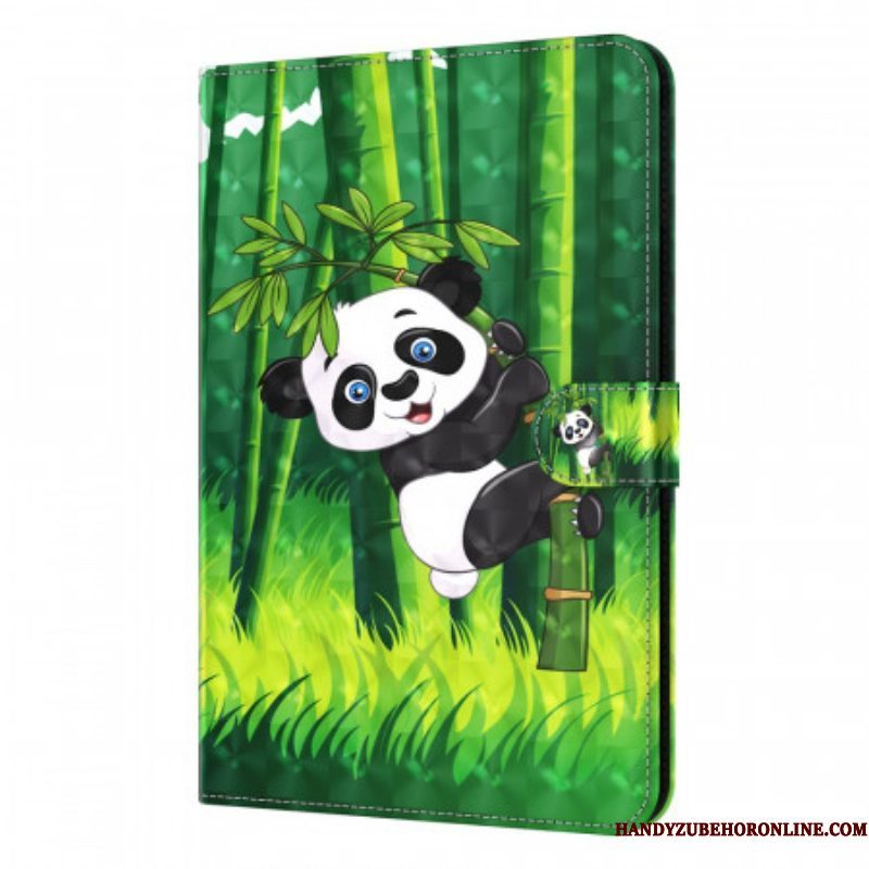 Leren Hoesje voor Samsung Galaxy Tab A8 (2021) Panda