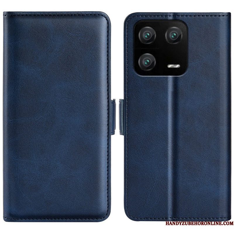 Leren Hoesje voor Xiaomi 13 Pro Dubbele Sluiting