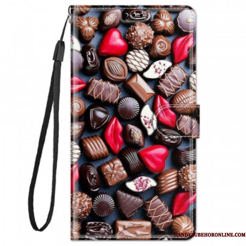 Leren Hoesje voor Xiaomi Redmi Note 11 Pro Plus 5G Chocolade